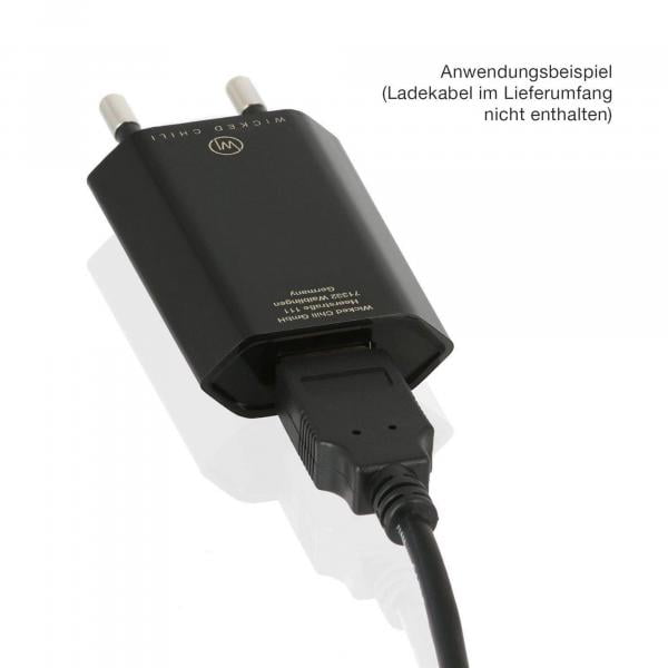 Wicked Chili Pro Series Netzteil USB Adapter 1.000mA Ultra Slim
