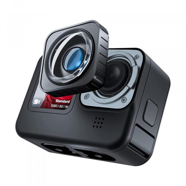 Telesin Max Lens-Mod für HERO9 &amp; 10 Black