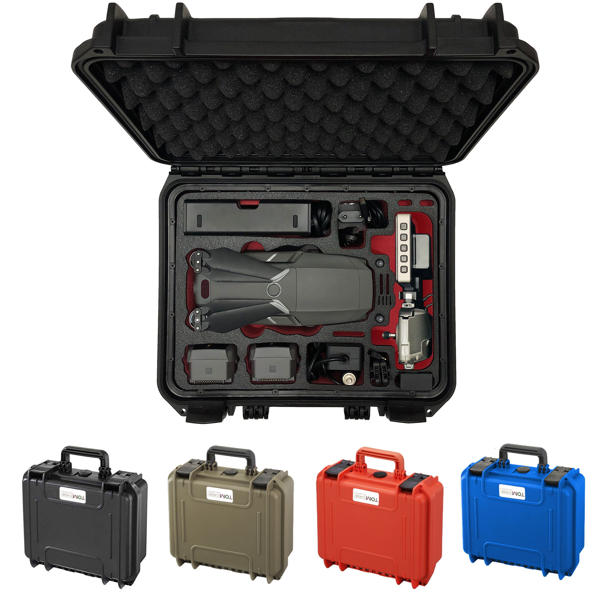 Blau Koffer Case Travel Edition ! TOMcase DJI Mavic Air 2 