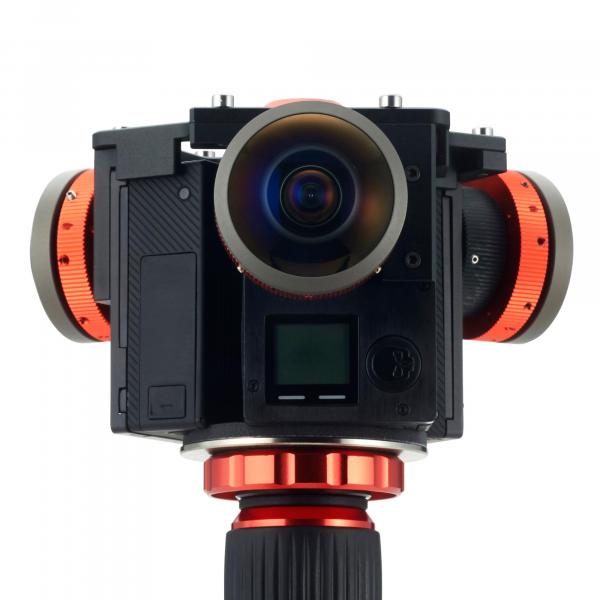 Entaniya 3 Cameras 360 VR Kit Back-Bone