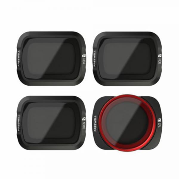 Freewell Gear Standard Day Filter 4 Pack 4K Series für OSMO Pocket