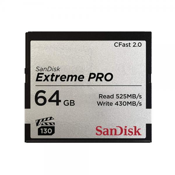 SanDisk Extreme PRO 64GB CFast 2.0 Speicherkarte SanDisk Extreme PRO 64GB CFast 2.0 Speicherkarte