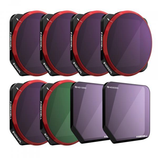 Freewell Gear All Day Filter-Set 8-Pack für DJI Mavic 3